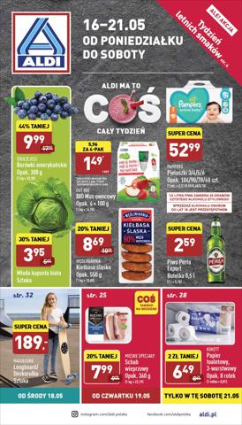 Promocje Supermarkety | Pełny katalog de Aldi | 16.05.2022 - 21.05.2022