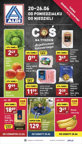 Promocje Supermarkety w Pruszków | Pełny katalog de Aldi | 24.06.2022 - 26.06.2022