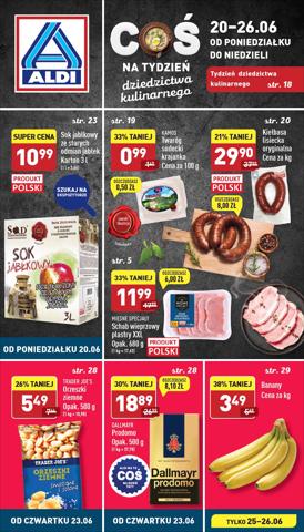 Promocje Supermarkety w Pruszków | Katalog spożywczy de Aldi | 24.06.2022 - 26.06.2022