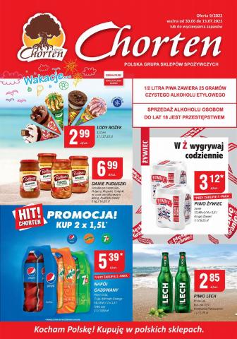 Promocje Supermarkety w Pabianice | Chorten gazetka de Chorten | 30.06.2022 - 13.07.2022