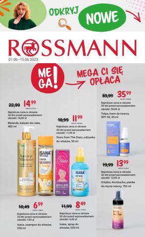 Katalog Rossmann w: Łódź | Aktualna gazetka promocyjna Rossmann | 1.06.2023 - 15.06.2023