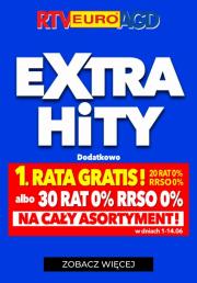Oferta na stronie 12 katalogu Extra Hity sprzedawcy RTV EURO AGD