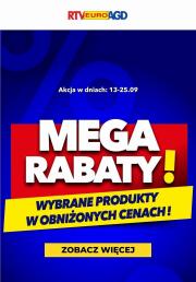 Oferta na stronie 2 katalogu Mega Rabaty! sprzedawcy RTV EURO AGD