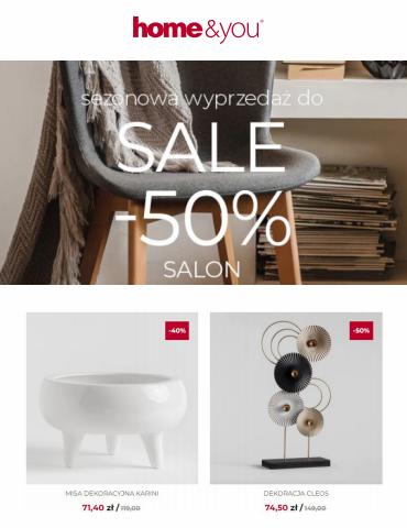 Katalog Home&You | Wyposażenie salonu - dekoracje i gadżety - wyprzedaż do 50% taniej | 5.07.2022 - 19.07.2022