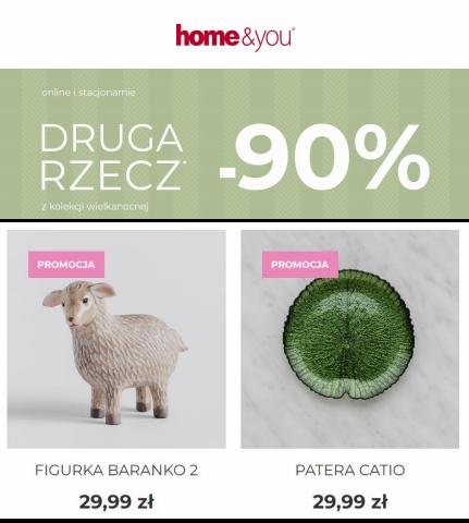 Katalog Home&You w: Kraków | Druga rzecz -90% z kolekcji wielkanocnej | 27.03.2023 - 3.04.2023