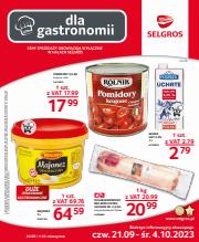 Katalog Selgros | Oferta gastronomiczna | 21.09.2023 - 4.10.2023