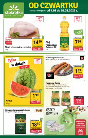 Promocje Supermarkety w Lubin | Stokrotka gazetka de Stokrotka | 4.08.2022 - 11.08.2022
