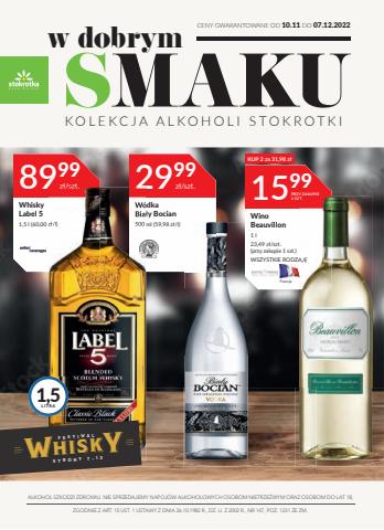 Promocje Supermarkety w Poznań | Oferta alkoholowa de Stokrotka | 10.11.2022 - 7.12.2022