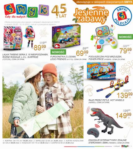 Promocje Dzieci i zabawki | Jesienne zabawy de Smyk | 29.09.2022 - 10.10.2022