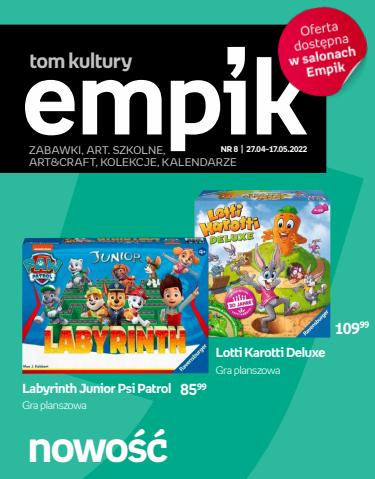 Katalog Empik | Zabawki, Art. Szkolne - Nowość | 27.04.2022 - 17.05.2022