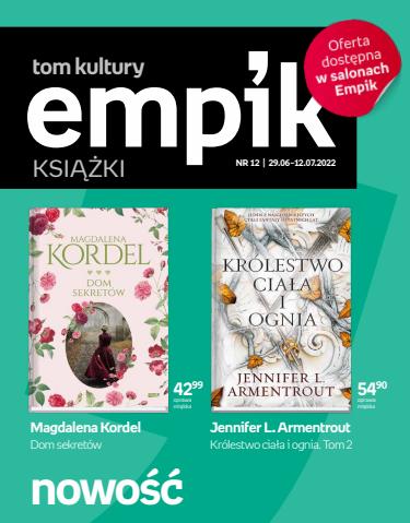 Promocje Książki i artykuły biurowe | Książki - Nowość de Empik | 30.06.2022 - 12.07.2022