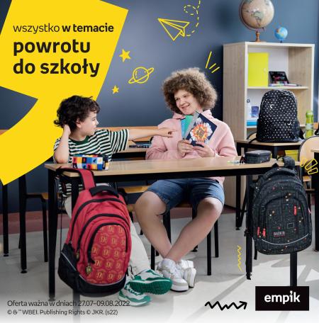 Promocje Książki i artykuły biurowe w Toruń | Powrotu do szkoły! de Empik | 27.07.2022 - 9.08.2022