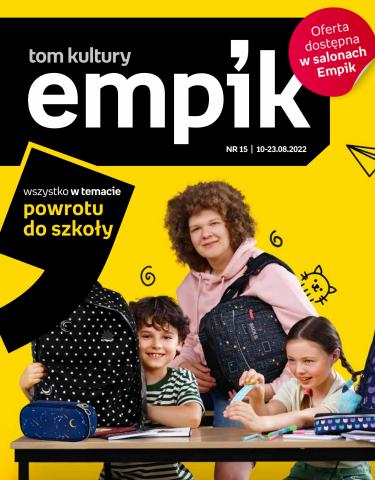 Promocje Książki i artykuły biurowe w Gniezno | Tom Kultury  de Empik | 10.08.2022 - 23.08.2022