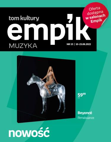 Katalog Empik w: Wrocław | Muzyka - Nowość | 10.08.2022 - 23.08.2022
