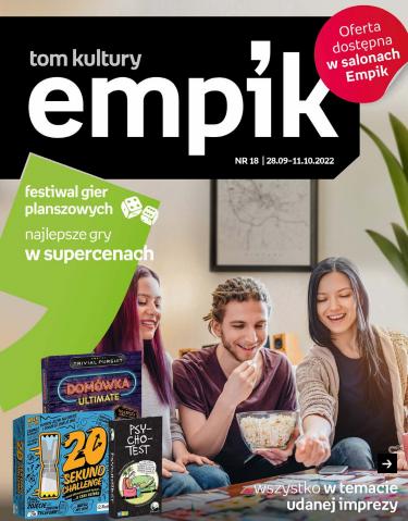 Katalog Empik w: Kościerzyna | Tom kultury 18/2022 | 28.09.2022 - 11.10.2022