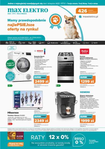 Katalog Max Elektro | Max Elektro gazetka | 31.08.2023 - 27.09.2023