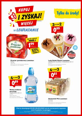 Promocje Supermarkety w Wągrowiec | Lewiatan gazetka de Lewiatan | 22.06.2022 - 29.06.2022