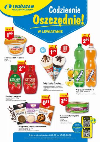 Promocje Supermarkety w Bielawa | Lewiatan gazetka de Lewiatan | 3.08.2022 - 10.08.2022