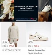 Katalog Reebok | Mid Season Sale up to 50% Off | 28.09.2023 - 11.10.2023