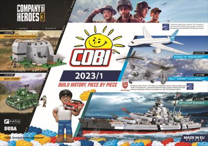 Promocje Dzieci i zabawki | Build history, piece by piece 2023/1 de Cobi | 2.01.2023 - 2.04.2023