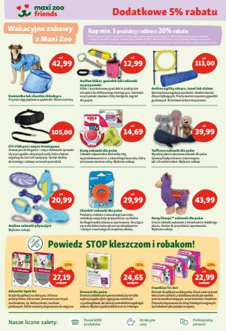 Katalog Maxi Zoo w: Poznań | Gazetka Promocyjna | 3.08.2022 - 9.08.2022