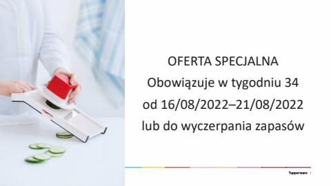 Katalog Tupperware w: Warszawa | Oferta Specjalna | 16.08.2022 - 21.08.2022
