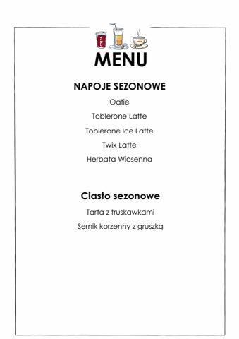 Promocje Restauracje i kawiarnie w Wrocław | MENU de Costa Coffee | 11.03.2022 - 31.12.2022
