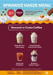 Promocje Restauracje i kawiarnie w Kraków | Aktualne Menu de Costa Coffee | 12.05.2023 - 18.07.2023