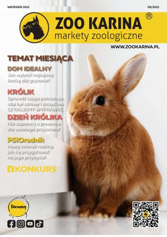Katalog Zoo Karina | Gazetka Wrzesień 2022 | 1.09.2022 - 30.09.2022