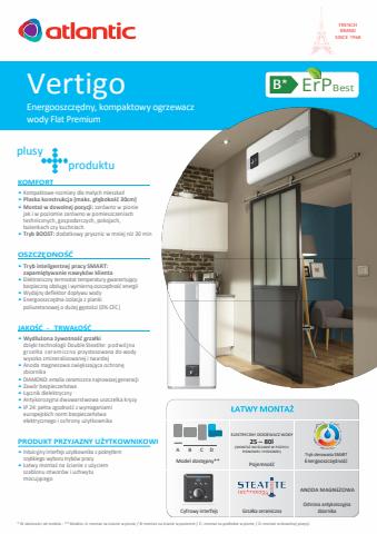 Katalog Atlantic | Vertigo – elektryczny ogrzewacz wody | 6.04.2022 - 6.07.2022