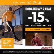 Katalog Martes Sport | Dodatkowy Rabat | 22.09.2023 - 1.10.2023