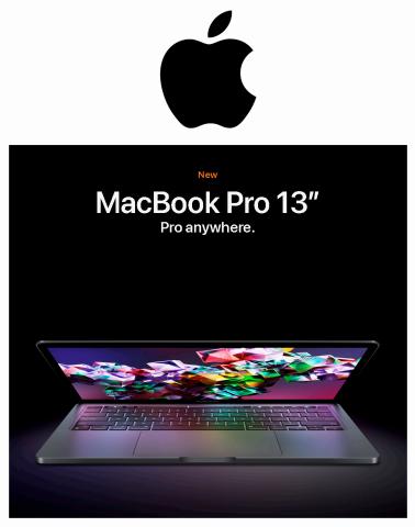 Promocje Elektronika i AGD | MacBook Pro 13' de Apple | 24.06.2022 - 17.10.2022