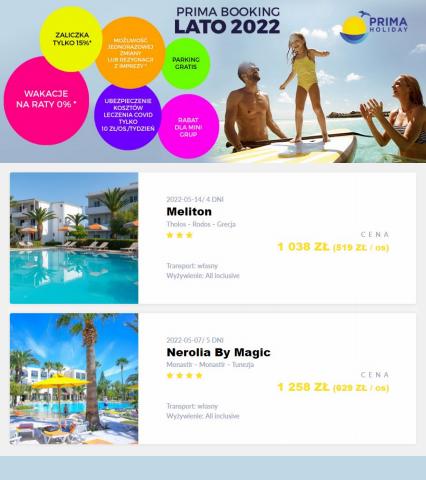 Katalog Prima Holiday | Prima Booking Lato 2022 | 4.03.2022 - 5.07.2022