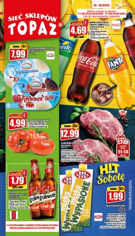 Promocje Supermarkety w Piaseczno | Topaz gazetka de Topaz | 11.08.2022 - 14.08.2022