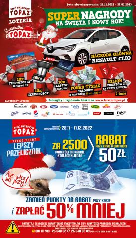 Katalog Topaz w: Lublin | Topaz gazetka | 24.11.2022 - 30.11.2022