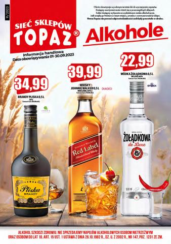 Katalog Topaz w: Ełk | Gazetka Alkoholowa | 1.09.2023 - 30.09.2023