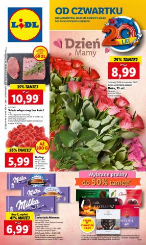 Promocje Supermarkety w Oleśnica | OFERTA WAŻNA OD 26.05 DO 28.05 de Lidl | 25.05.2022 - 28.05.2022