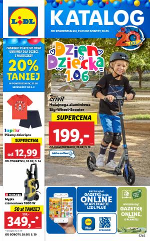 Promocje Supermarkety w Nowy Dwór Mazowiecki | OFERTA WAŻNA OD 23.05 de Lidl | 16.05.2022 - 4.06.2022