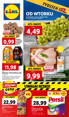 Promocje Supermarkety w Szczecin | OFERTA WAŻNA OD 16.08 DO 17.08 de Lidl | 15.08.2022 - 17.08.2022