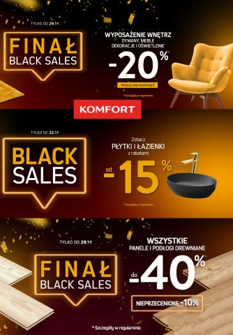 Promocje Dom i meble w Warszawa | Offers Komfort Black Friday de Komfort | 25.11.2022 - 29.11.2022