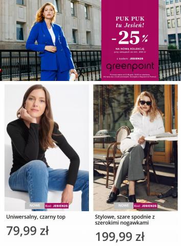 Katalog Greenpoint w: Warszawa | -25% na Nową Kolekcję przy zakupach za min. 200 zł | 13.09.2023 - 29.09.2023
