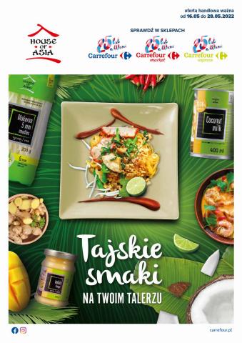 Katalog Carrefour w: Jaworzno | Gazetka Tajskie smaki  | 15.05.2022 - 28.05.2022