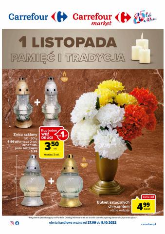 Katalog Carrefour | Gazetka Kwiaty i znicze  | 26.09.2022 - 8.10.2022