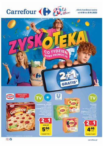 Promocje Supermarkety w Nowy Dwór Mazowiecki | Gazetka Carrefour Zyskoteka de Carrefour | 3.10.2022 - 8.10.2022