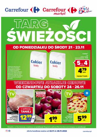 Katalog Carrefour w: Świętochłowice | Gazetka Targ świeżości | 21.11.2022 - 28.11.2022