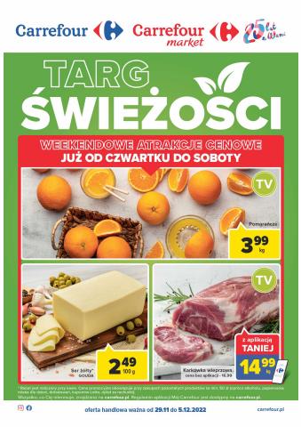 Katalog Carrefour w: Łódź | Gazetka Targ świeżości | 28.11.2022 - 5.12.2022