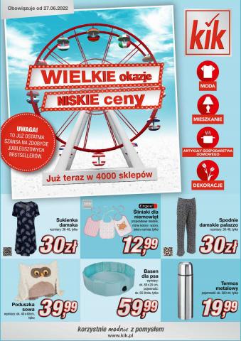 Katalog KIK w: Warszawa | Wielkie Okazje! Niskie Ceny! | 27.06.2022 - 27.07.2022