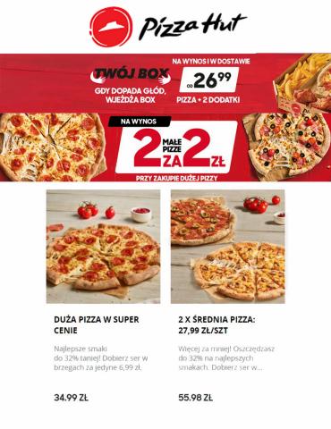 Promocje Restauracje i kawiarnie w Otwock | Bestsellerowe pizze de Pizza Hut | 7.07.2022 - 31.08.2022