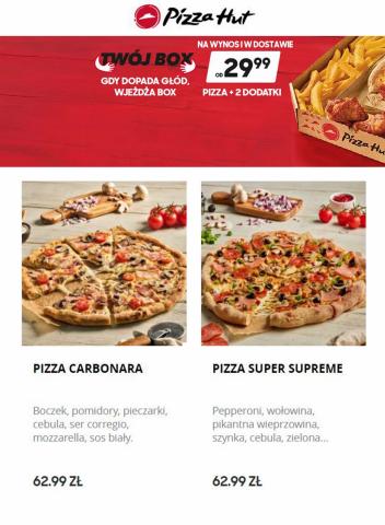 Promocje Restauracje i kawiarnie w Dzierżoniów | Bestsellerowe pizze de Pizza Hut | 15.09.2022 - 29.09.2022