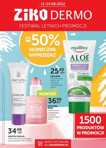 Promocje Perfumy i kosmetyki w Legnica | Festiwal Letnich Promocji de Ziko Apteka | 11.08.2022 - 24.08.2022